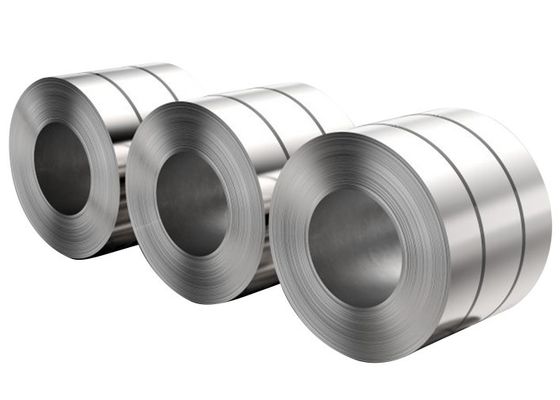 गुणवत्ता  AISI ETP Tinplate SPTE 400MM Steel Metal Strips Coil T3 T4 कारखाना