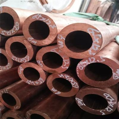 उद्योग के लिए H65 H62 केशिका कॉपर पाइप छोटा व्यास 99.9% Cu पीतल ट्यूब;