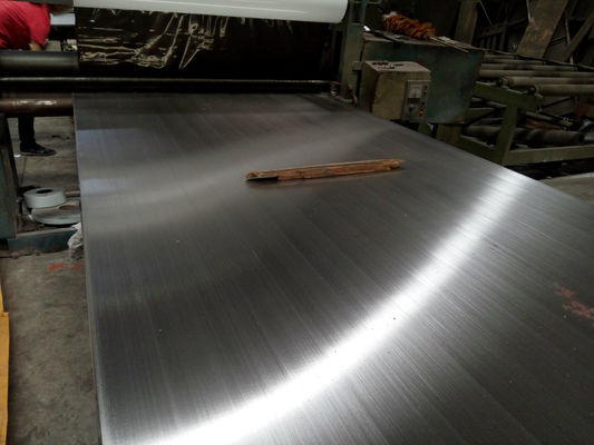304 पॉलिश ब्रश स्टेनलेस स्टील शीट 316L मिरर 8K BA 500mm