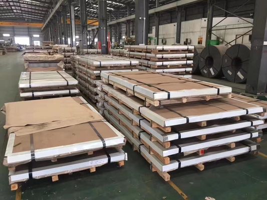 304 पॉलिश ब्रश स्टेनलेस स्टील शीट 316L मिरर 8K BA 500mm
