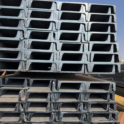 स्टेनलेस जस्ती स्टील सीयू चैनल प्रोफाइल S235 Q235 12m