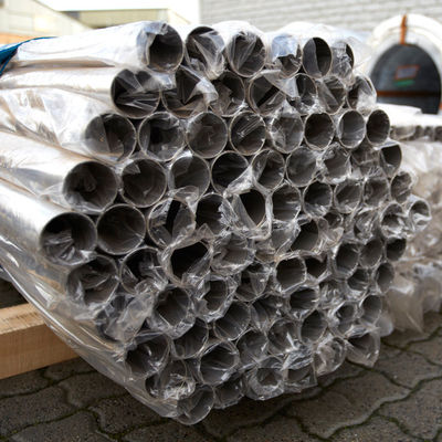 ASTM A312 स्टेनलेस स्टील TP304 गोल पाइप खोखला रॉड 12mm वेल्डेड