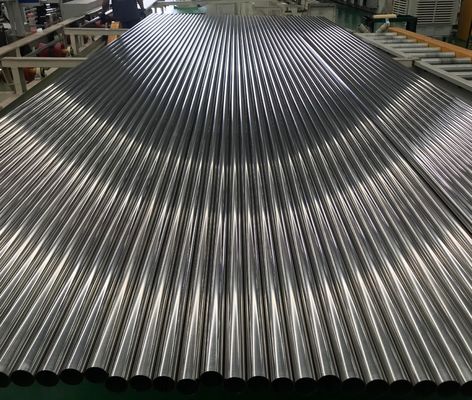 ASTM A312 स्टेनलेस स्टील TP304 गोल पाइप खोखला रॉड 12mm वेल्डेड