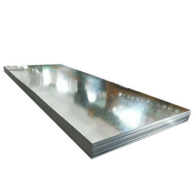 Z30 Z275 जस्ती स्टील आयरन प्लेट JIS GB हॉट रोल्ड 1000mm 1500mm