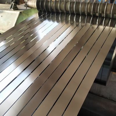 T3 T4 कोल्ड रोल्ड ब्रश स्टील स्ट्रिप ASTM A623M DR8 0.5MM कैन लिड्स के लिए: